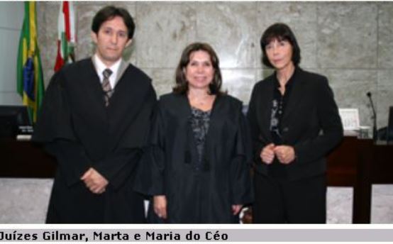 Marta Fabre toma posse como juíza presidente do TRT SC Tribunal